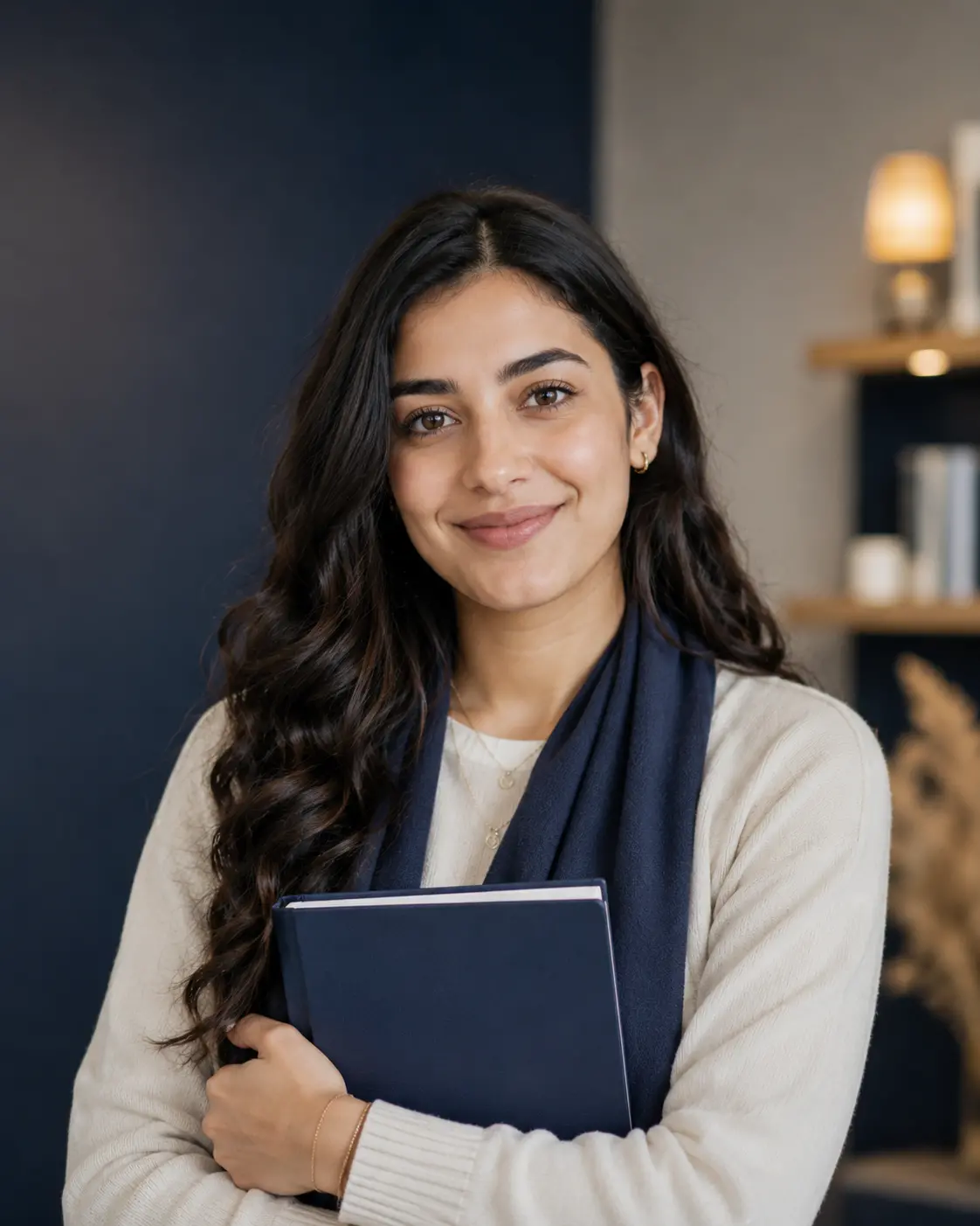 Student preparing to study abroad