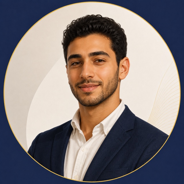 Privacy-safe illustrated avatar for Youssef K.