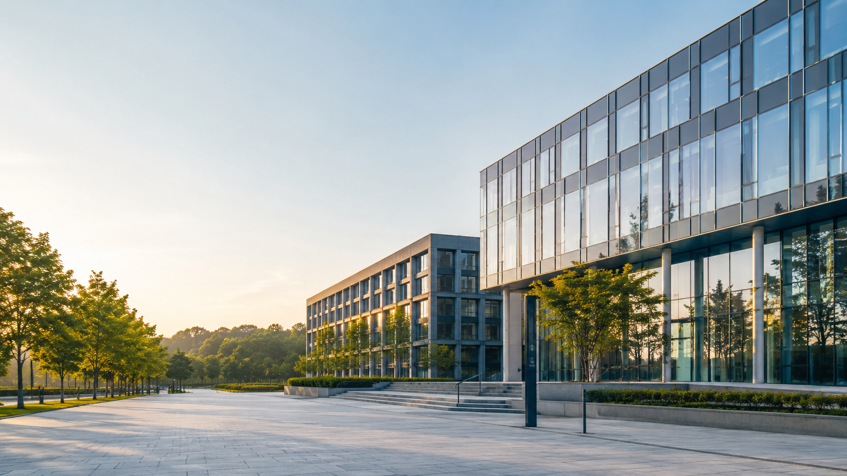 Modern technical campus representing Technical University of Munich